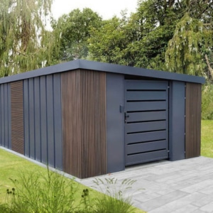 Wiata PREMIUM rąbek – kompozyt