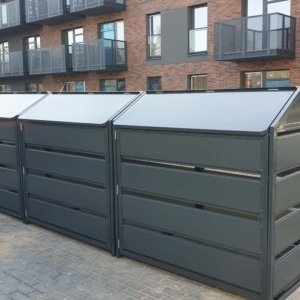 Obudowa na pojemniki 1100l QUUB PANEL